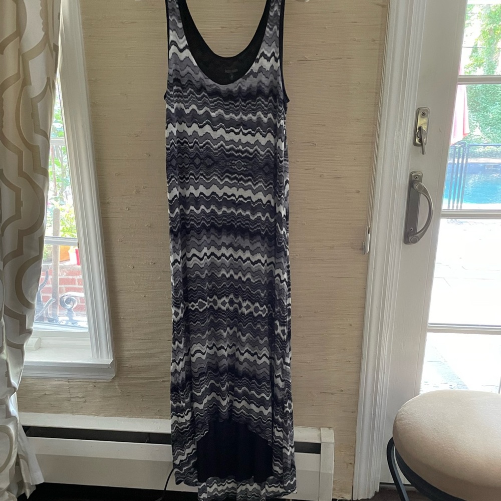 Kensie high low maxi dress